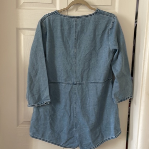 Zulu & Zephyr Chambray Beach Romper - Picture 5 of 6